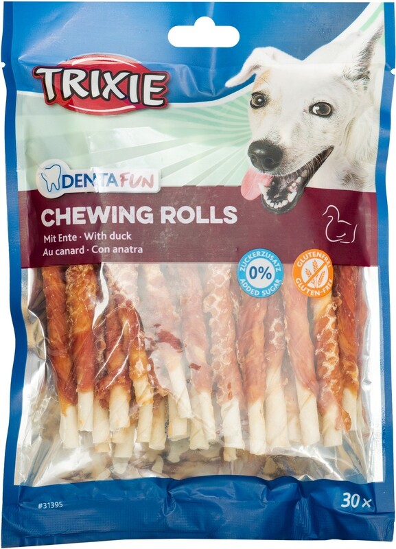 TRIXIE DENTAFUN SNACK CANE BASTONCINI ANATRA 30 PZ
