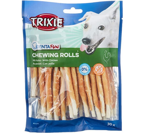 TRIXIE DENTAFUN SNACK CANE BASTONCINI POLLO 30 PZ