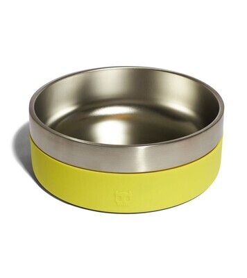 ZEE DOG CIOTOLA PER CANI CIOTOLA ACCIAIO INOX TUFF LIME GREEN 1,2 LT