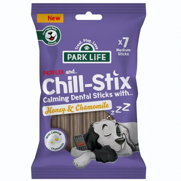 PARK LIFE DOG CHILL STIX SNACK PER CANE MIELE E CAMOMILLA 180 GR