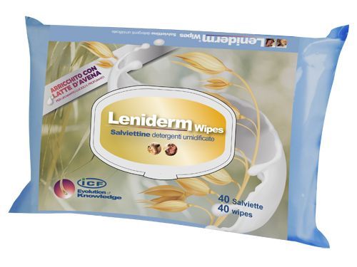 ICF SALVIETTE LENIDERM WIPES 40 PEZZI CANE E GATTO