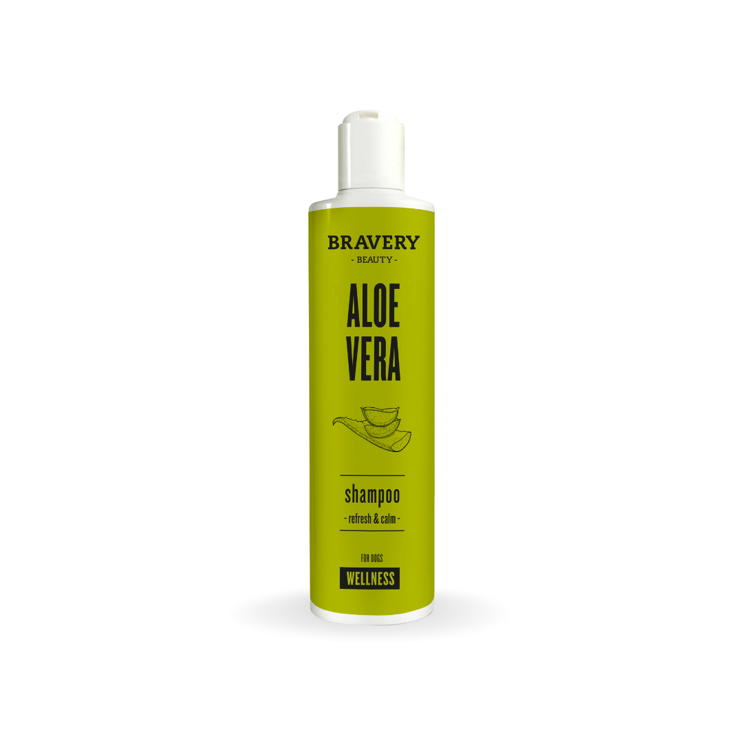 BRAVERY SHAMPOO PER CANI WELLNESS ALOE VERA 300ML