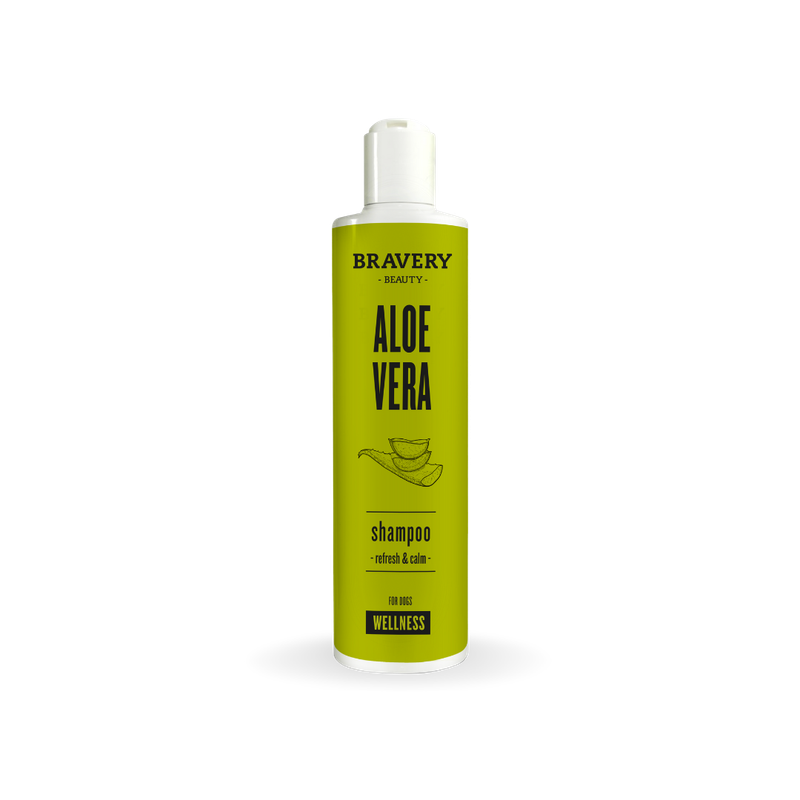 BRAVERY SHAMPOO PER CANI WELLNESS ALOE VERA 300ML