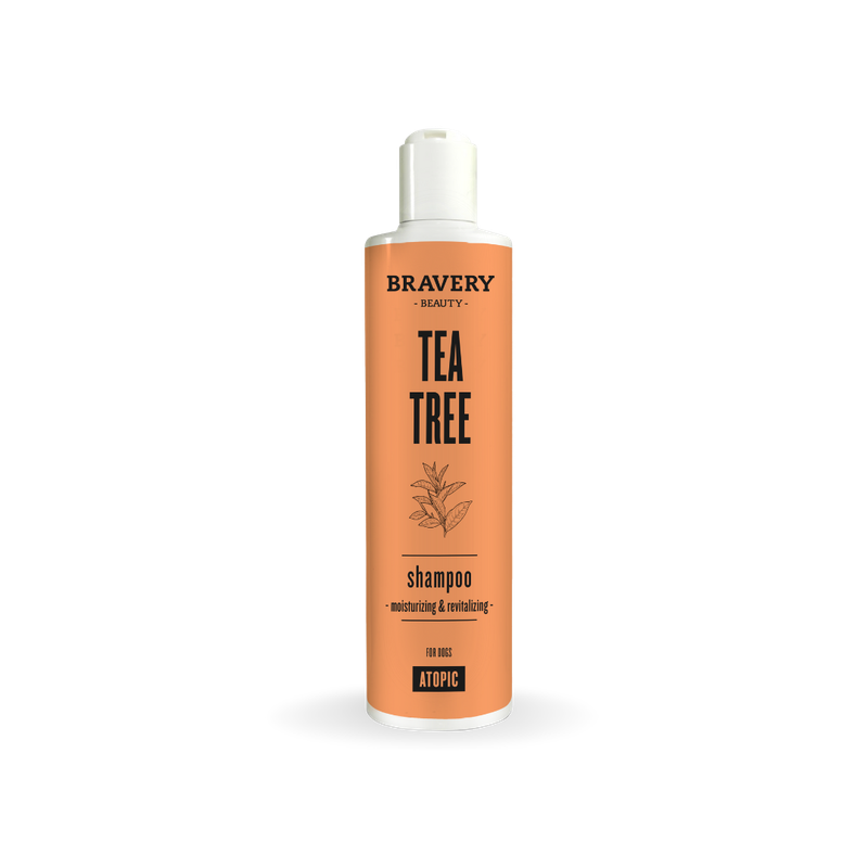 BRAVERY SHAMPOO PER CANI ATOPIC ARBOL DE TE 300ML