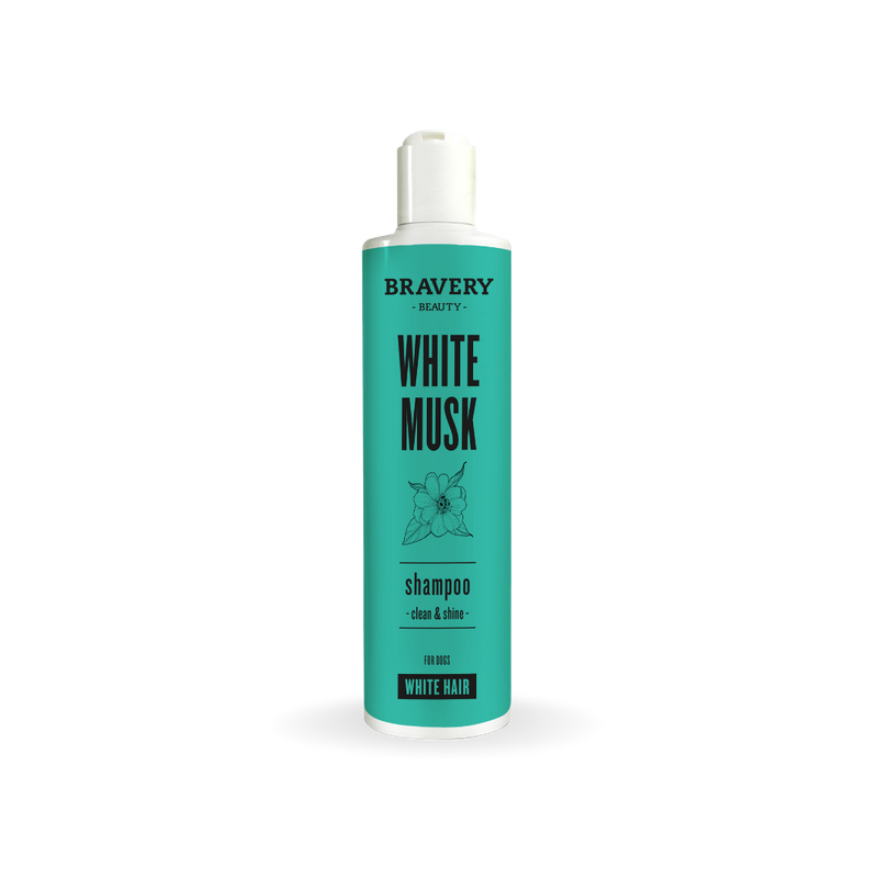 BRAVERY SHAMPOO PER CANI WHITE HAIR 300ML