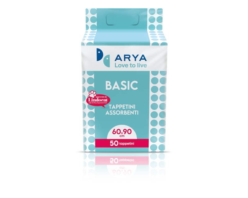 ARYA PET TAPPETINI ASSORBENTI NEUTRO PER CANE 60X90 50 PZ