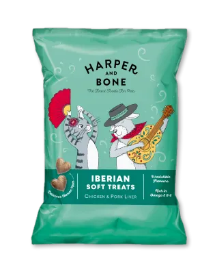 HARPER &amp; BONE SNACK CANE E GATTO POLLO E MAIALE 75 GR