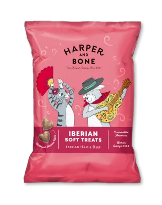 HARPER &amp; BONE SNACK CANE E GATTO MANZO 75 GR