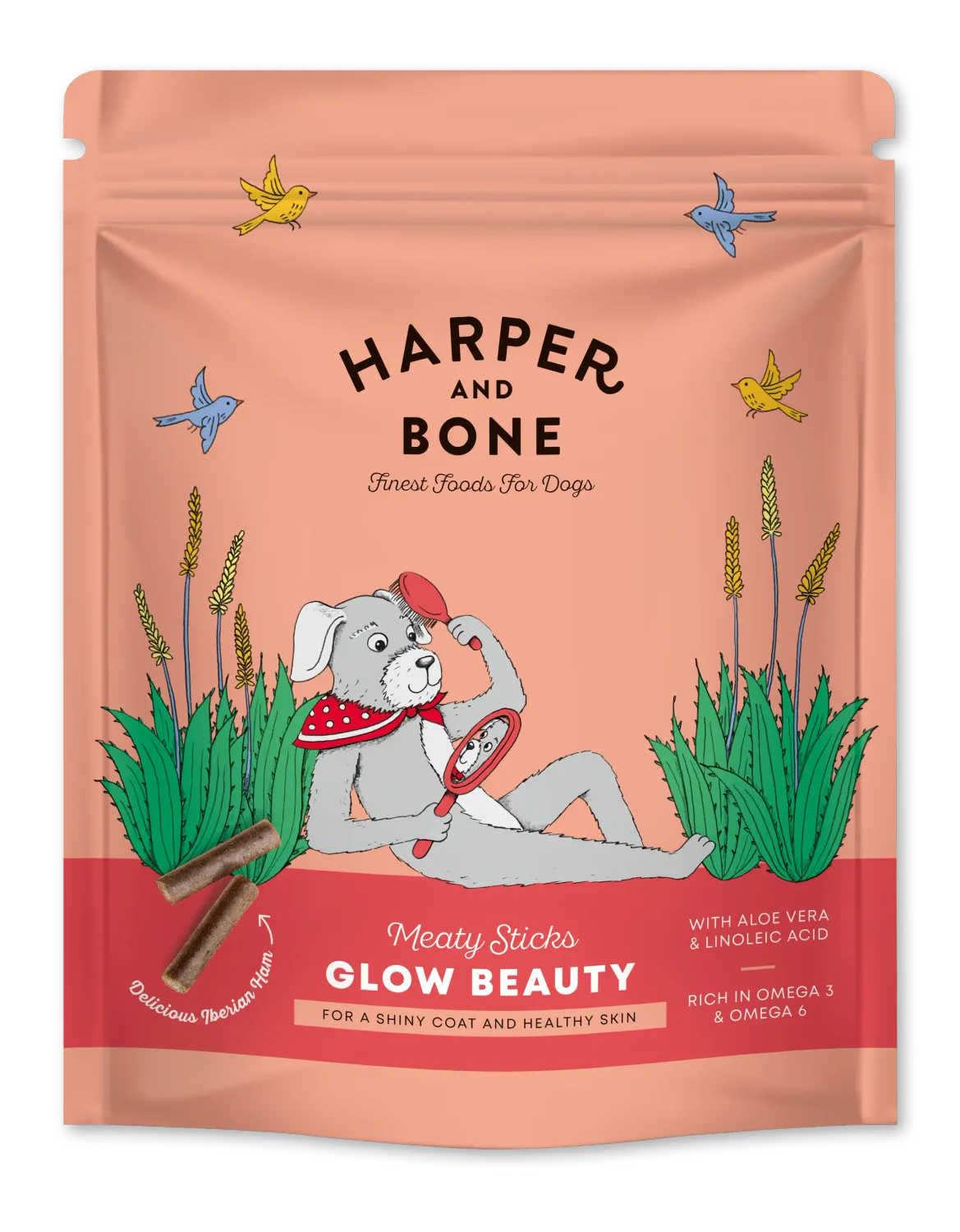 HARPER &amp; BONE SNACK CANE FUNZIONALE GLOW BEAUTY 75 GR