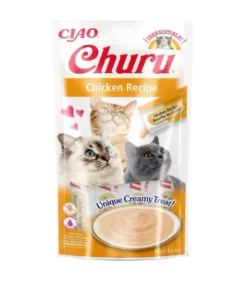 Inaba cat churu snack gatto pollo 14x4 tubi 56 gr