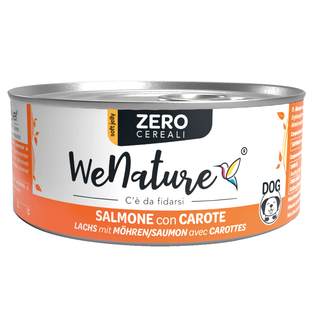 WeNature Salmone con carote – ZERO cereali 150 Gr