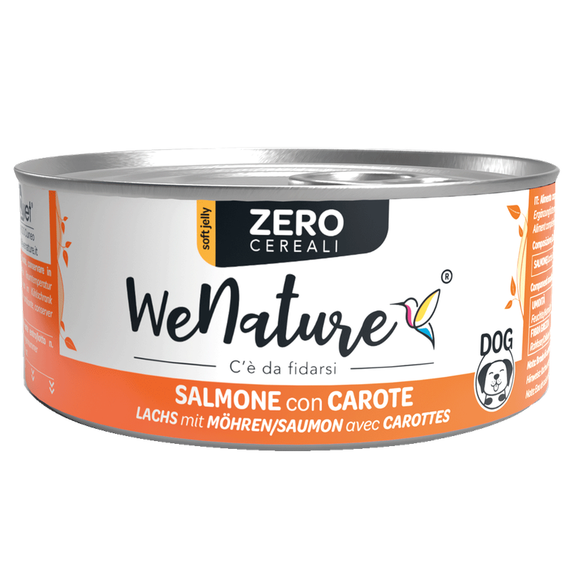 WeNature Salmone con carote – ZERO cereali 150 Gr