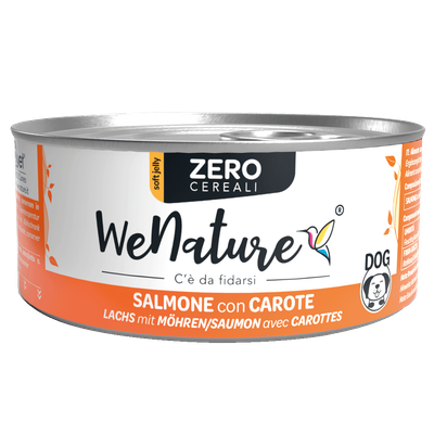 WeNature Salmone con carote – ZERO cereali 150 Gr