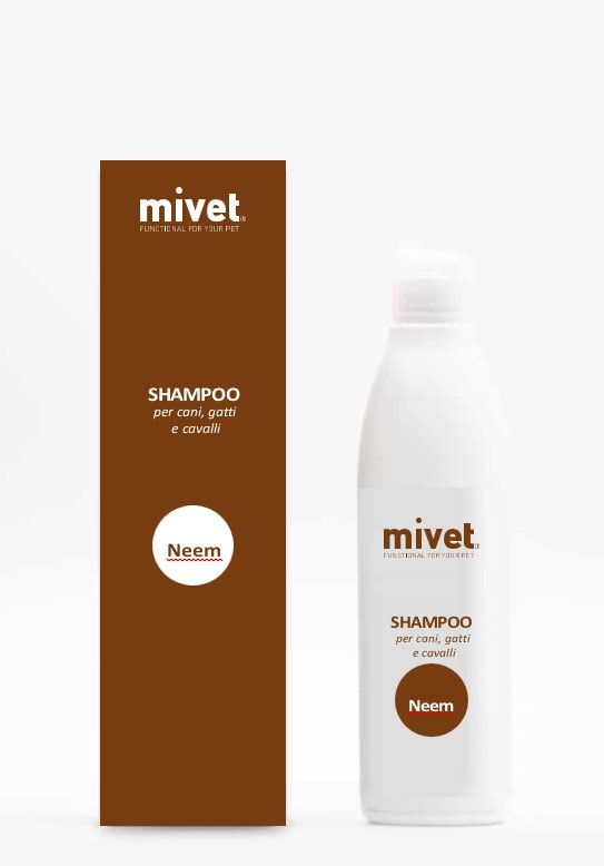 MIVET SHAMPOO CANI E GATTI NEEM 250 ML