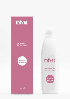 MIVET SHAMPOO CANI E GATTI ALOE E MIRTILLO 250 ML