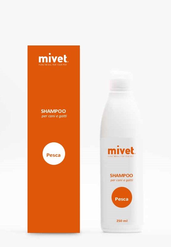 MIVET SHAMPOO CANI E GATTI PESCA 250 ML