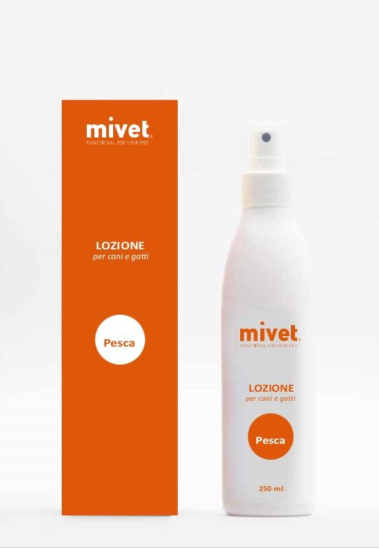 MIVET LOZIONE CANI E GATTI PESCA 250 ML