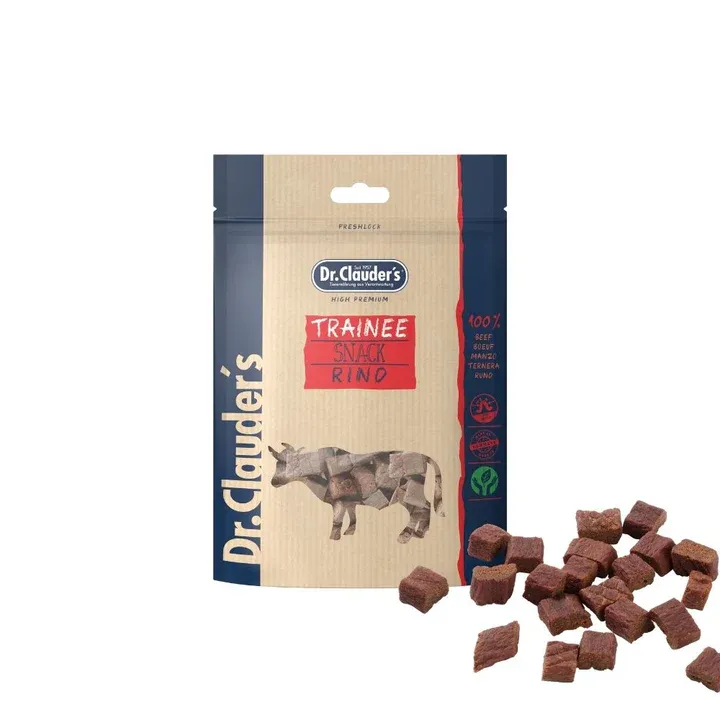DR. CLAUDER&#39;S TRAINEE SNACK CANE CUBETTI MANZO 80 GR