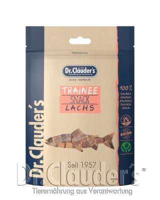 DR. CLAUDER&#39;S TRAINEE SNACK CANE CUBETTI SALMONE 80 GR