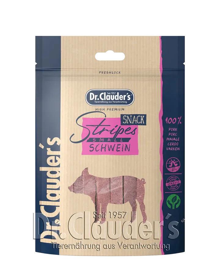 DR. CLAUDER&#39;S TRAINEE SNACK CANE CUBETTI MAIALE 80 GR