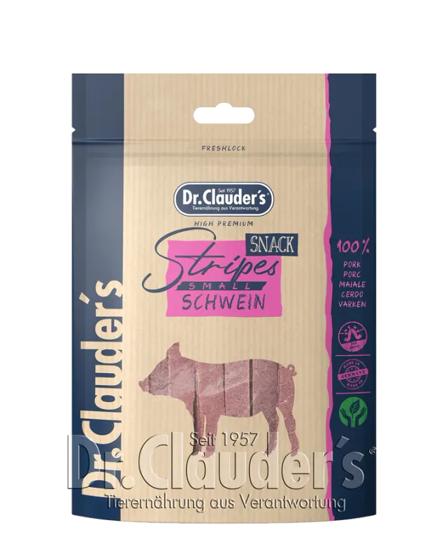 DR. CLAUDER&#39;S TRAINEE SNACK CANE CUBETTI MAIALE 80 GR