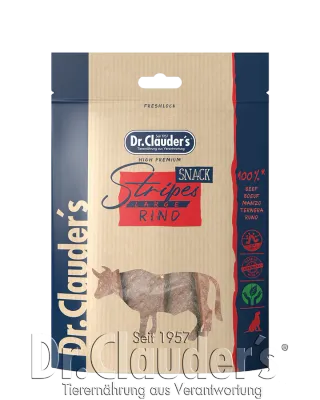 DR. CLAUDER&#39;S TRAINEE SNACK CANE STRISCE MANZO 80 GR