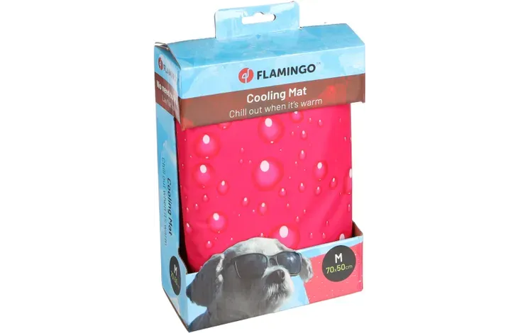 FLAMINGO TAPPETINO REFRIGERANTE DROP FUXIA M 70x50CM