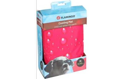 FLAMINGO TAPPETINO REFRIGERANTE DROP FUXIA M 70x50CM