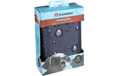 FLAMINGO TAPPETINO REFRIGERANTE DROP GRIGIO M 70x50CM