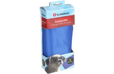 FLAMINGO TAPPETINO REFRIGERANTE DROP AZZURRO S 50x40CM
