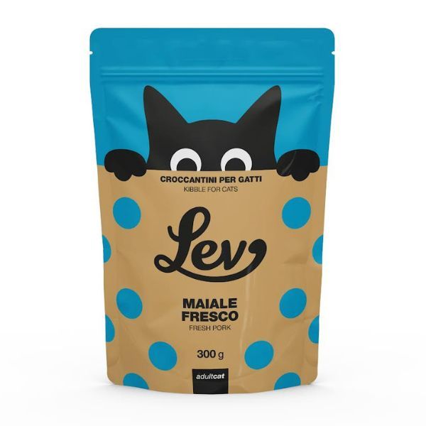 LEV DRY CAT GATTO ADULTO MAIALE FRESCO 300 GR