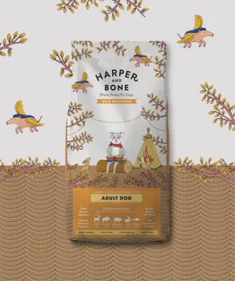 HARPER &amp; BONE ADULT DOG WILD MOUNTAIN 12 KG