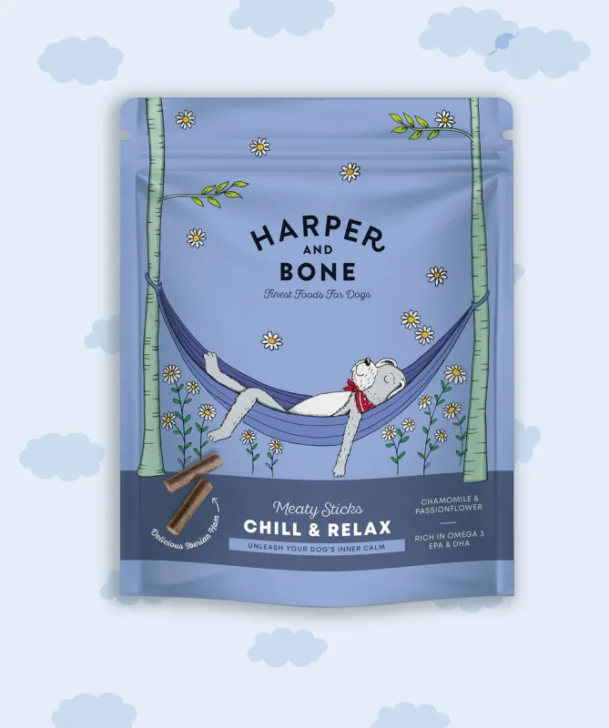 HARPER &amp; BONE SNACK CANE FUNZIONALE CHILL &amp; RELAX 75 GR