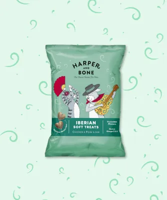 HARPER &amp; BONE SNACK CANE E GATTO POLLO E MAIALE 75 GR