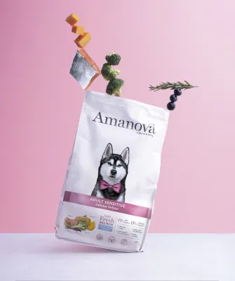 AMANOVA CANE ALL BREED SENSITIVE SALMONE 2 KG