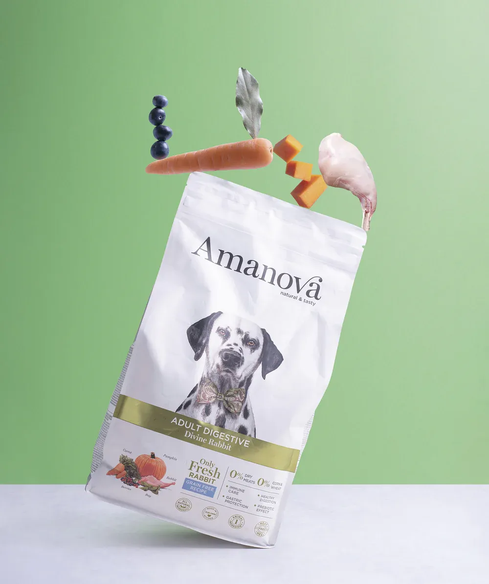 AMANOVA CANE  ALL BREED DIGESTIVE CONIGLIO 10 KG