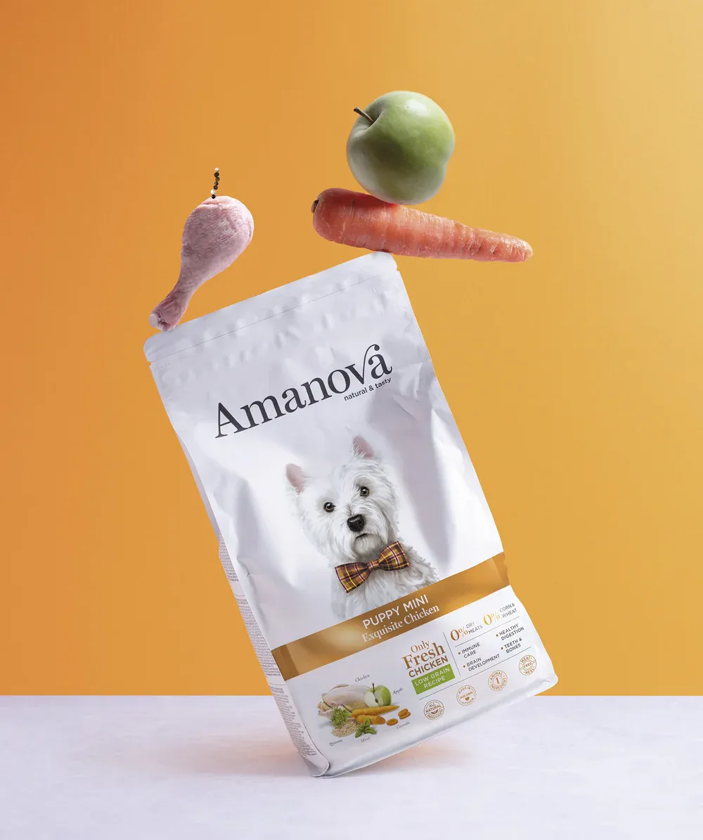 AMANOVA CANE MINI PUPPY EXQUISITE POLLO 2 KG