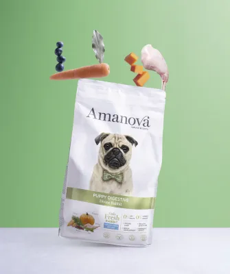 AMANOVA CANE   PUPPY DIGESTIVE CONIGLIO 2 KG