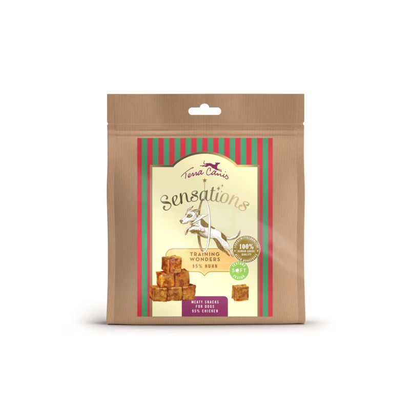 TERRA CANIS SENSATION SNACK TRAINING POLLO 90 GR