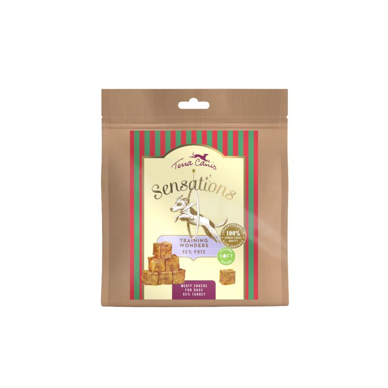 TERRA CANIS SENSATION SNACK TRAINING TACCHINO 90 GR