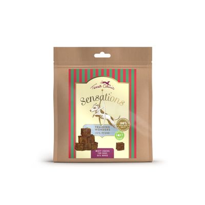 TERRA CANIS SENSATION SNACK TRAINING CAVALLO 90 GR