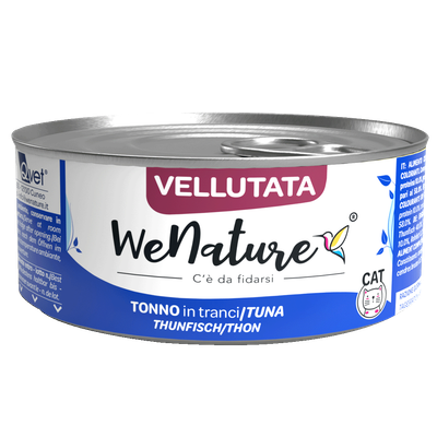 WENATURE UMIDO GATTO VELLUTATA TONNO 70 GR