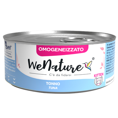 WENATURE UMIDO GATTO OMOGENEIZZATO TONNO 70 GR