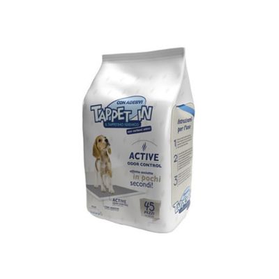 TAPPETINI SUPER ASSORBENTI 60X60 CARBONI ATTIVI 50 PZ