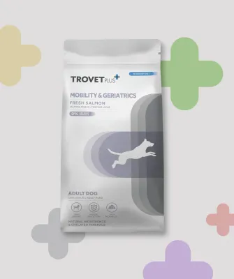 TROVET VET DOG MOBILITY &amp; GERIATRICS SALMONE 3 KG