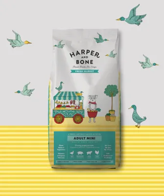 HARPER &amp; BONE ADULT DOG MINI FRESH MARKET 2 KG