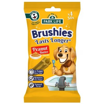 PARK LIFE DOG DENTAL STICK CANE BURRO DI ARACHIDI 80 GR