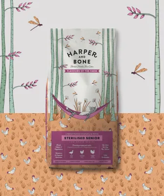 HARPER &amp; BONE GATTO STERILIZZATO SENIOR 2 KG