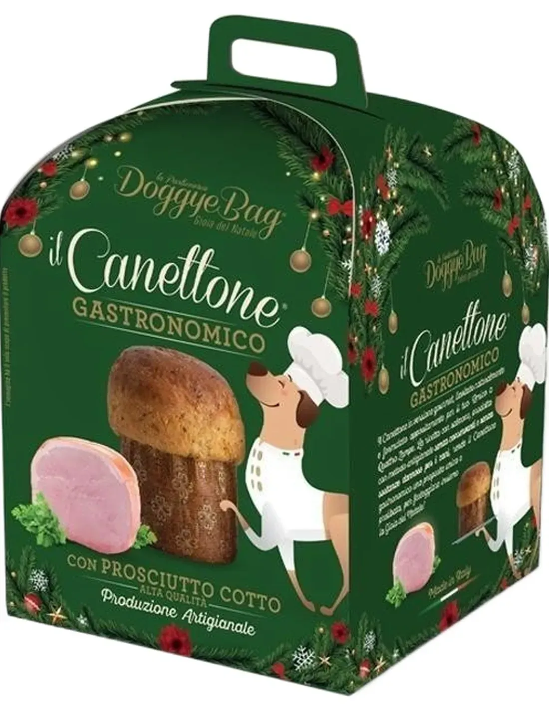 DOGGYEBAG CANETTONE GASTRONOMICO PROSCIUTTO COTTO 125 GR
