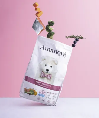AMANOVA CANE PUPPY SENSITIVE SALMONE 2 KG